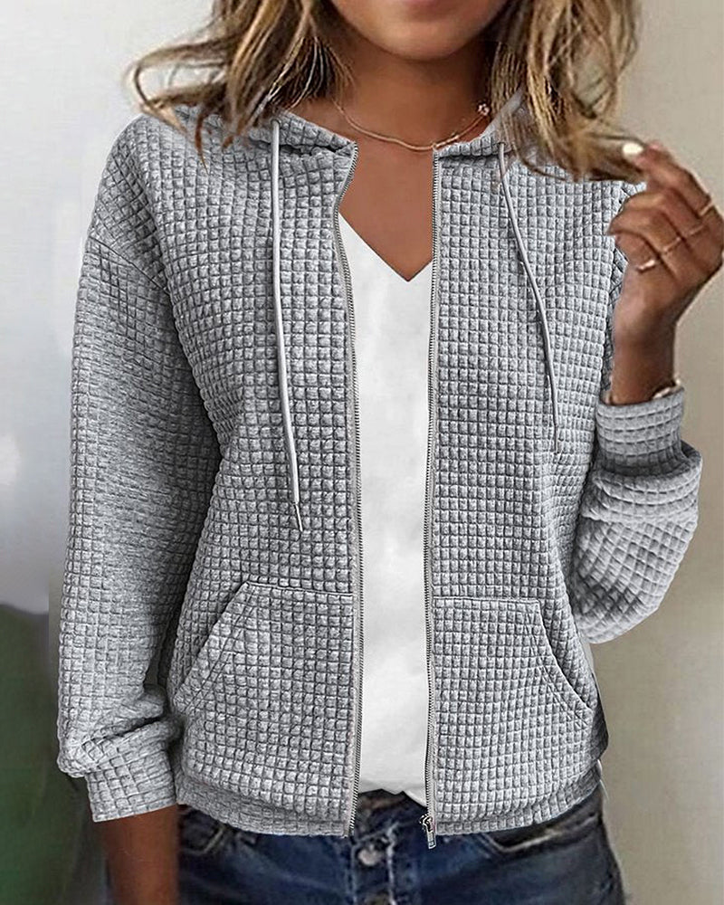 Signe - Afslappet cardigan med lommer