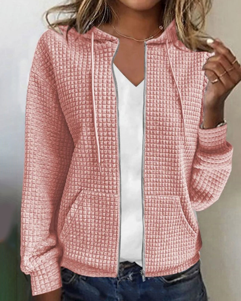 Signe - Afslappet cardigan med lommer