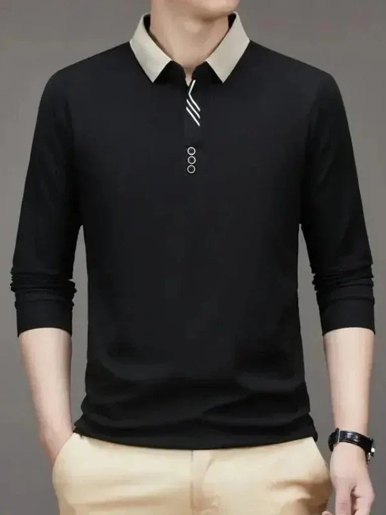 René™ | Elegant Langærmet Polo